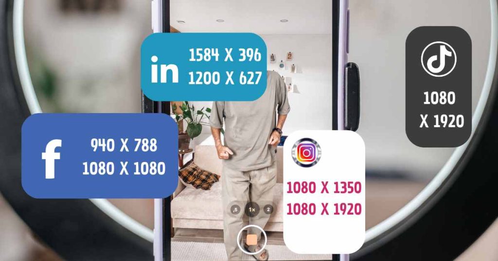 format réseau sociaux
