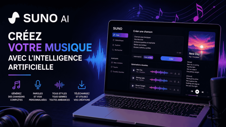 Suno AI : créer une musique avec l’intelligence artificielle