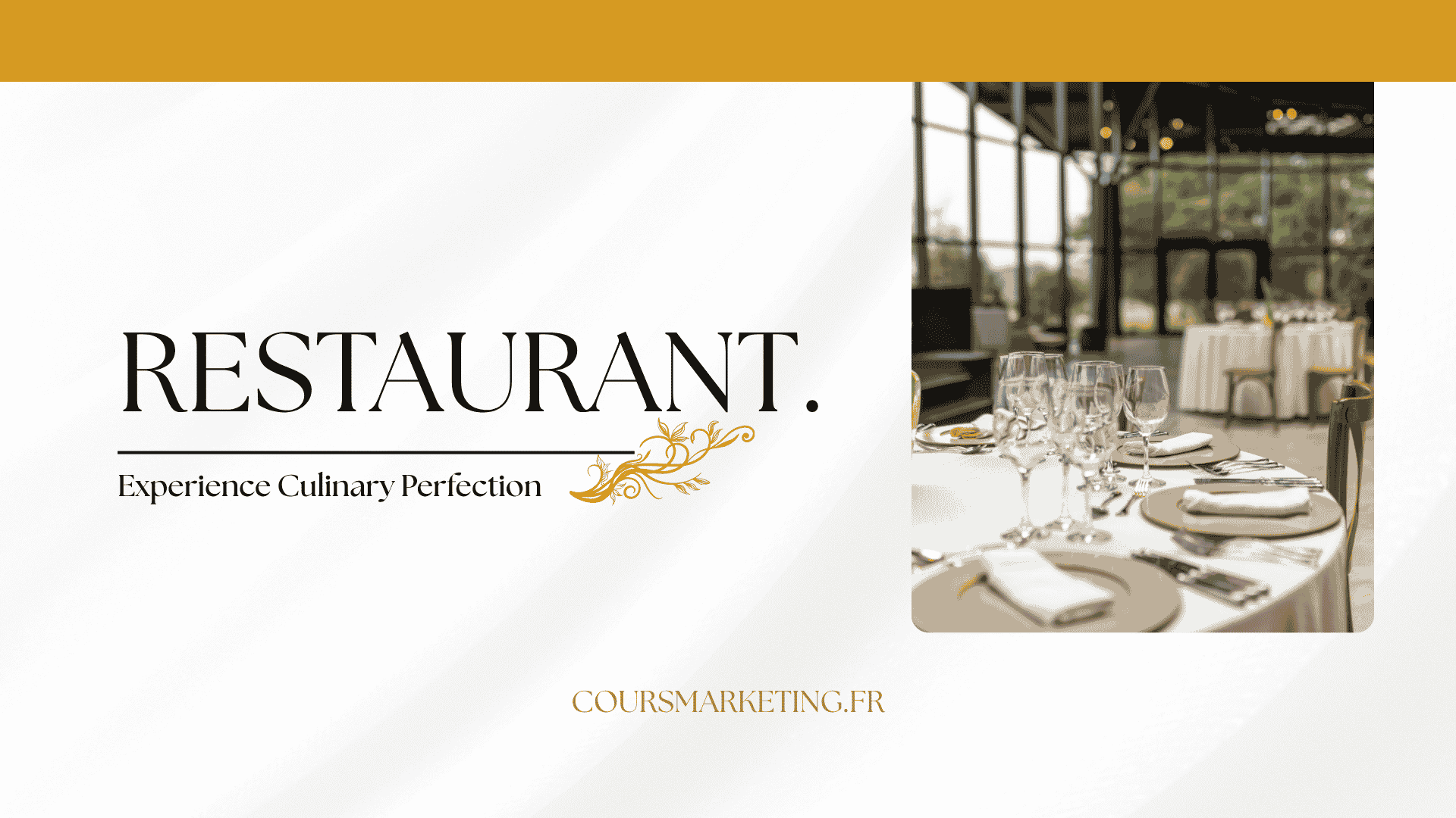 Template restaurant perfection